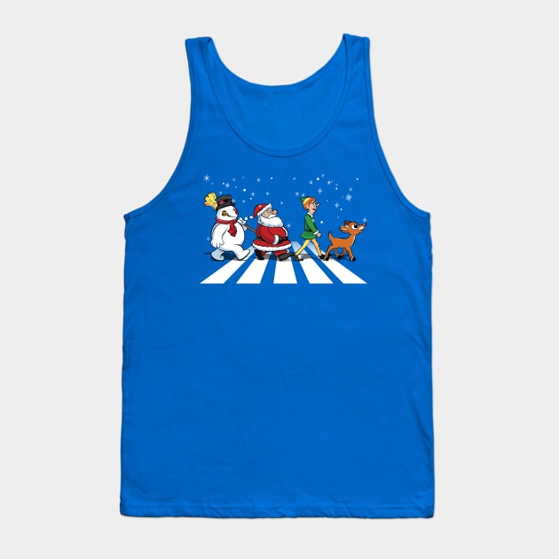 Christmas Road Tank Top by amodesigns